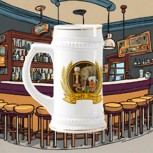 cool craft beer bar  beer stein