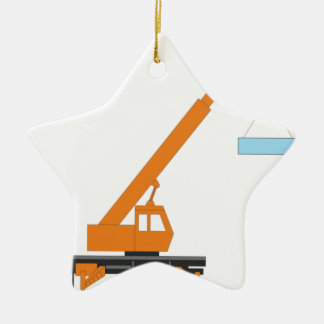 Cool Crane Boy Gift Idea Ceramic Tree Decoration