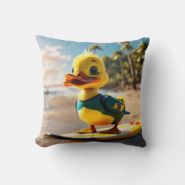Cool Critters: Pool Party Pillow Collection (Front)
