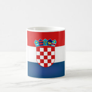 Cool Croatian Flag Coffee Mug