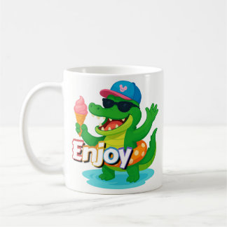 Cool Croc Summer Vibes Mug