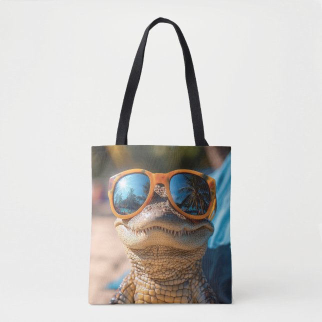 Cool Croc Tote Bag (Front)
