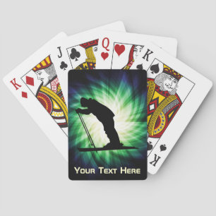 Cool Cross Country Snow Ski Playing Cards