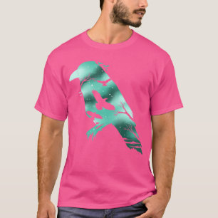 Cool Crow Bird Watching Shirt Raven Birding Gift T