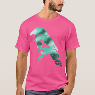 Cool Crow Bird Watching Shirt Raven Birding Gift T