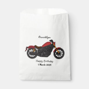 Cool cruiser style motorcycle favour bags