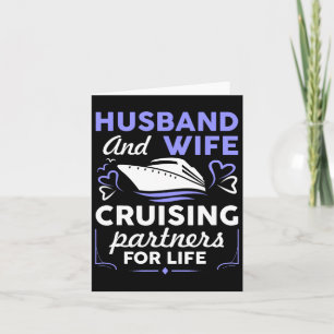 Cool Cruising Art For Men Women Husband Wife Match Card