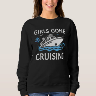 Cool Cruising For Women Girls Cruise Ship Cruising Sweatshirt