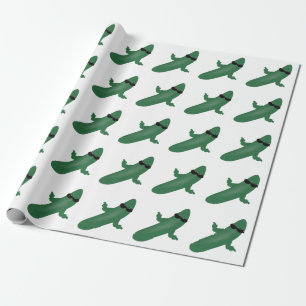 Cool Cucumber Wrapping Paper
