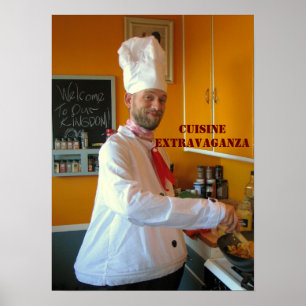 Cool Cuisine Poster! Poster