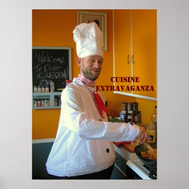 Cool Cuisine Poster! Poster (Front)