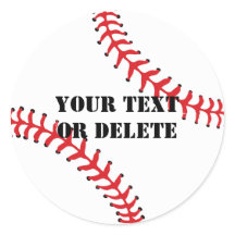 Cool Custom Text Baseball League Sports Ball