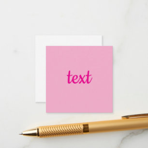 Cool Customisable Text Enclosure Card
