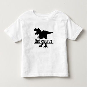 cool customizable babysaurus Family Dinosaur Toddler T-Shirt