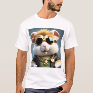 Cool, Cute And Fluffy Hamster T-Shirt