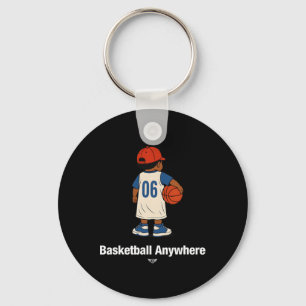 Cool Cute Sketll Anywhere With A Sketll Kid Player Key Ring