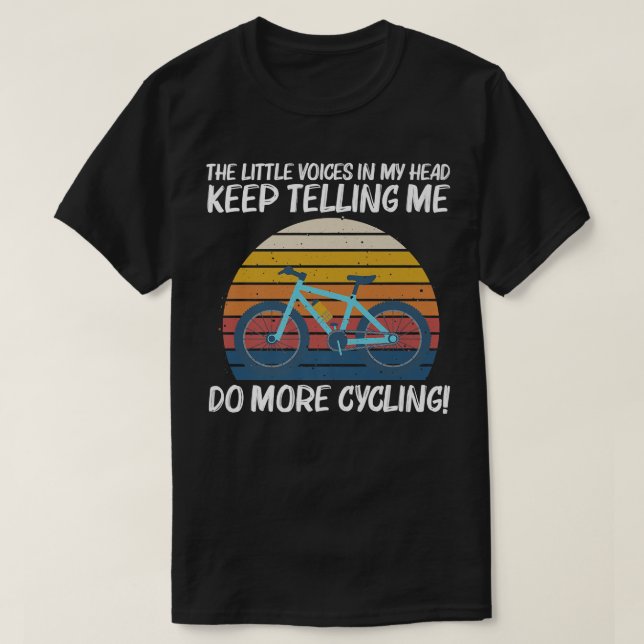 Cool Cycling Design For Men Women Biking Bicycle C T-Shirt (Design Front)