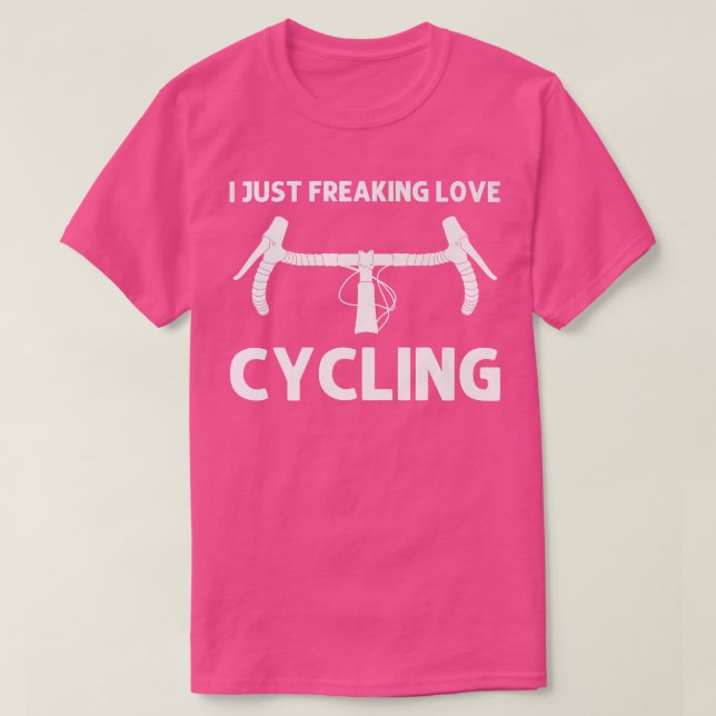 Cool Cycling For Men Women Cyclist Bike Rider Bicy T-Shirt (Design Front)