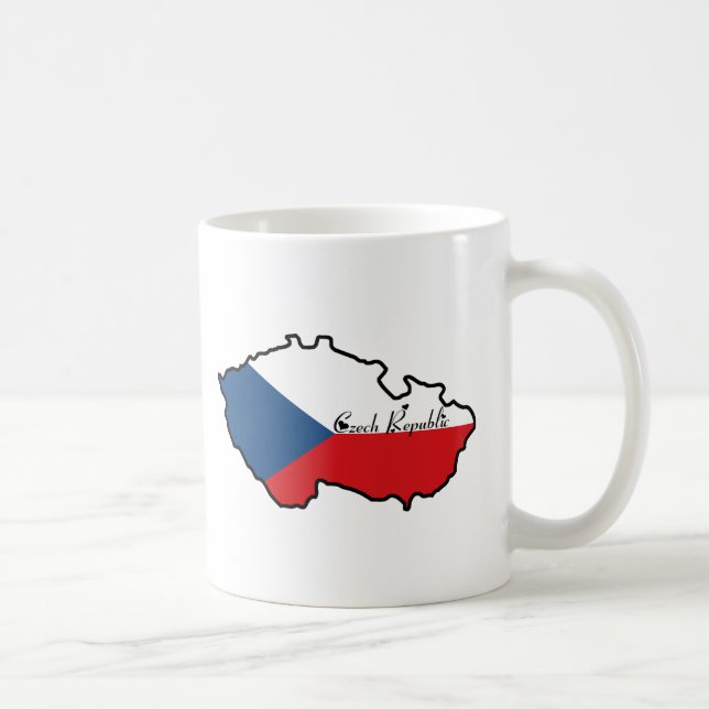 Cool Czech Republic Coffee Mug (Right)