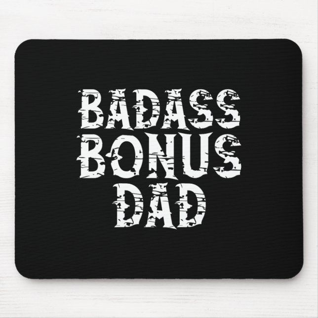 Cool D Bonus Dad Funny Grandpa  Mouse Pad (Front)