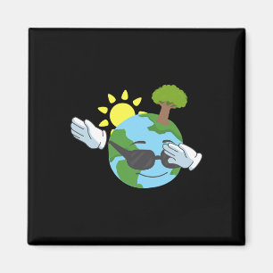 Cool Dabbing Earth Day For Kids And Toddlers Magnet