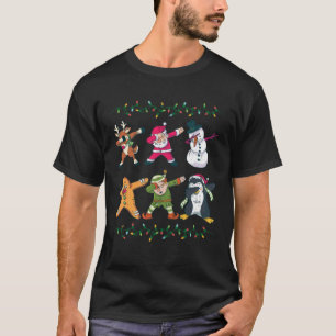 Cool Dabbing Festive Designs X Mas T-Shirt