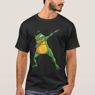Cool Dabbing Frog Funny Hip-hop Tadpole Dancing Lo T-Shirt