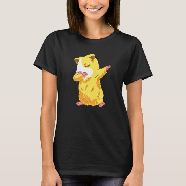 Cool Dabbing Guinea Pig T-Shirt (Front)