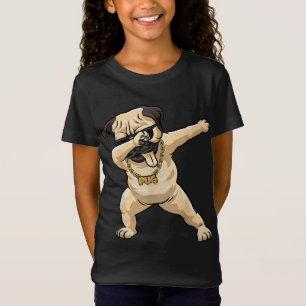 Cool Dabbing Pug Shirt - Funny Pug Dabbing Dance 