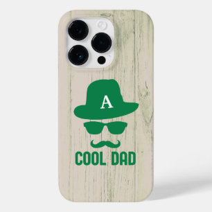 Cool Dad Best DAD Ever custom Monogram Hat for dad Case-Mate iPhone 14 Pro Case