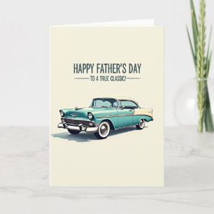 Cool Dad Coupe Fathers Day Card