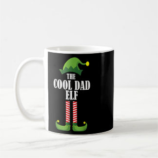 Cool Dad Elf Matching Family Group Christmas Party Coffee Mug