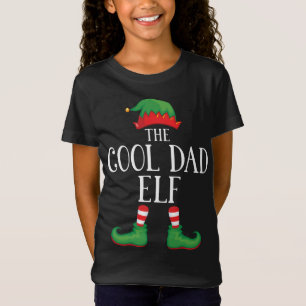 Cool Dad Elf Matching Xmas Funny Family Christmas T-Shirt