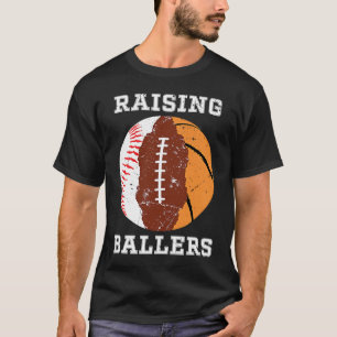 Cool  Dad Father Men Basketball  Football Baseball T-Shirt
