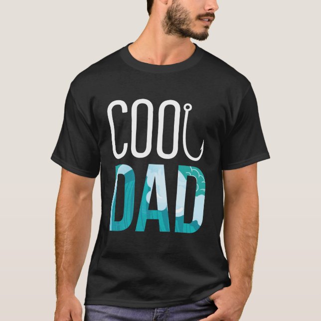 Cool Dad Fisherman T-Shirt (Front)