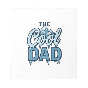 Cool Dad Mountain Vintage Graphic Design_1 Notepad