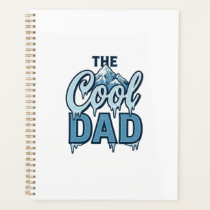 Cool Dad Mountain Vintage Graphic Design_1 Planner
