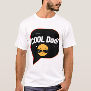 "Cool Dad" Smile Book Inspired Illustration T-Shirt