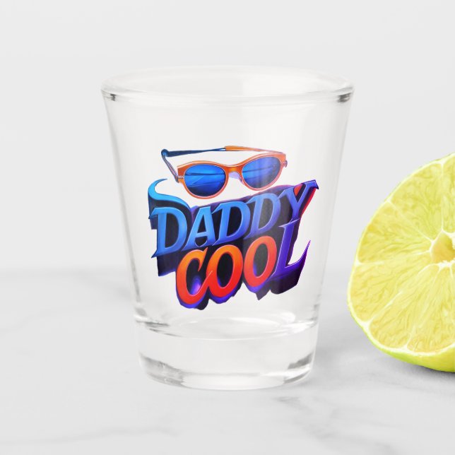 Cool Dad Vibes Shot Glasses (Front)