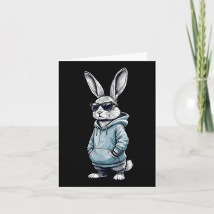 Cool Daddy Easter Bunny Dad Kids Boys Easter Card