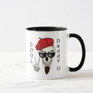 Cool Daddy - O Beatnik Skull Mug