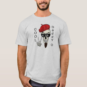 Cool Daddy - O Beatnik Skull T-Shirt