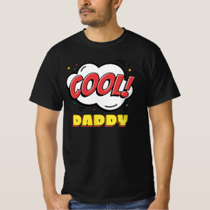 Cool daddy pop art style father's day T-Shirt