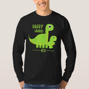 Cool  Daddysaurus Rex Dino T-Shirt
