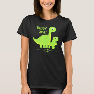 Cool Daddysaurus Rex Dino T-Shirt