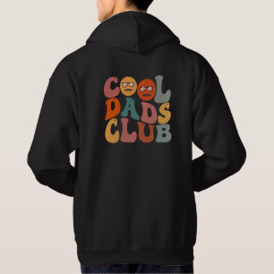 Cool Dads Club Dad Father's Day Retro Groovy Hoodie