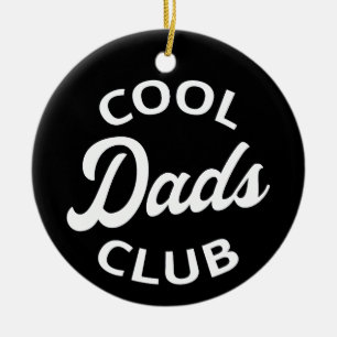 Cool Dads Club I Ceramic Tree Decoration