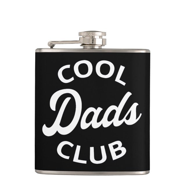 Cool Dads Club I Hip Flask (Front)