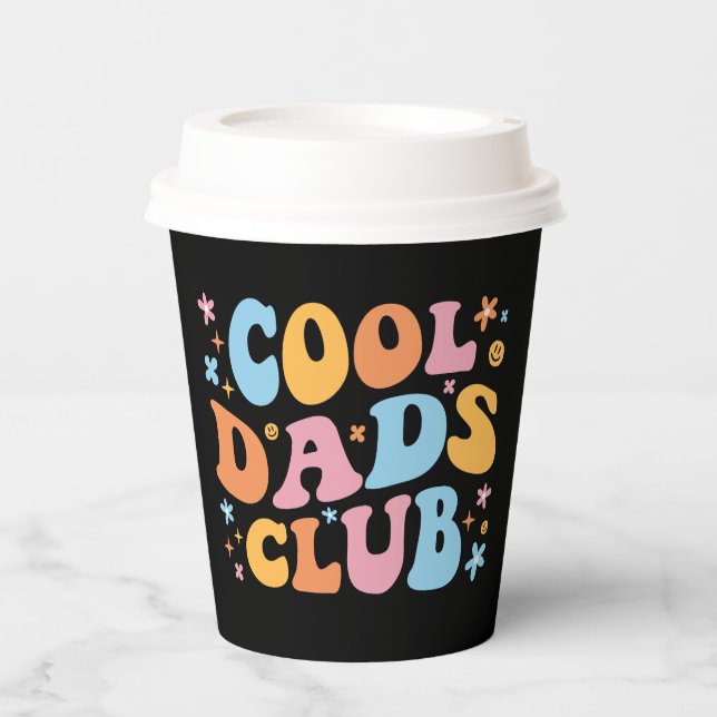 Cool Dads Club III Paper Cups (Front)