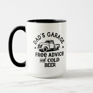 Cool Dad's garage word art  Mug